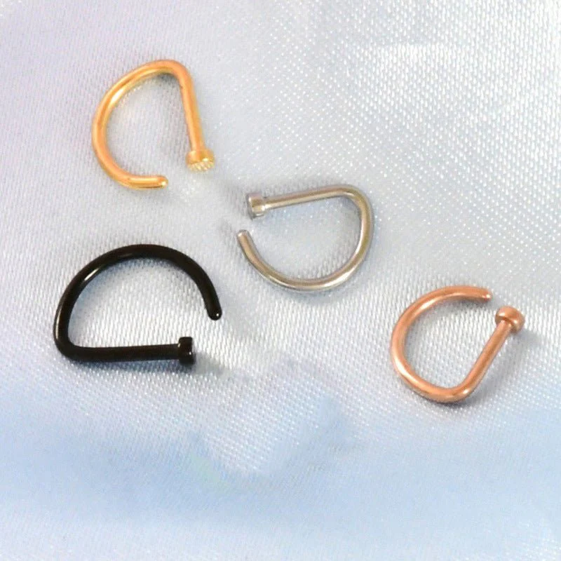 MAC167 D-Type Nose Ring - Image 2