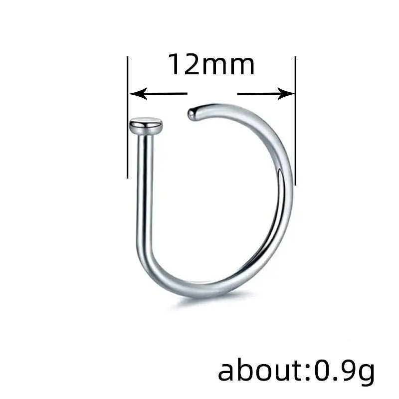 MAC167 D-Type Nose Ring - Image 3