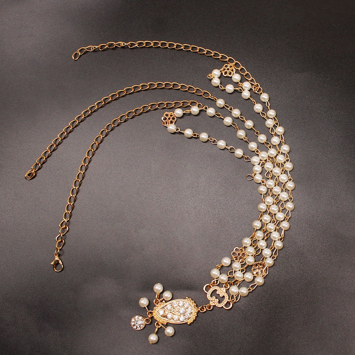 MAC189 Bohemian Rhinestone Tiara - Image 2