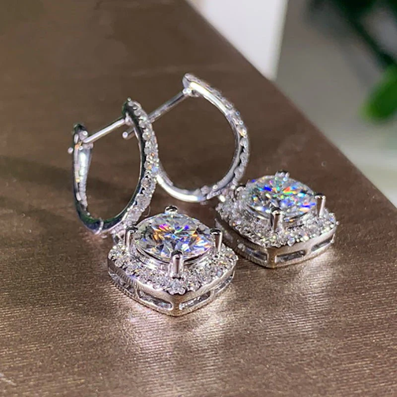 Micropaved Zirconia Versatile Earrings(MAC191) - Image 3