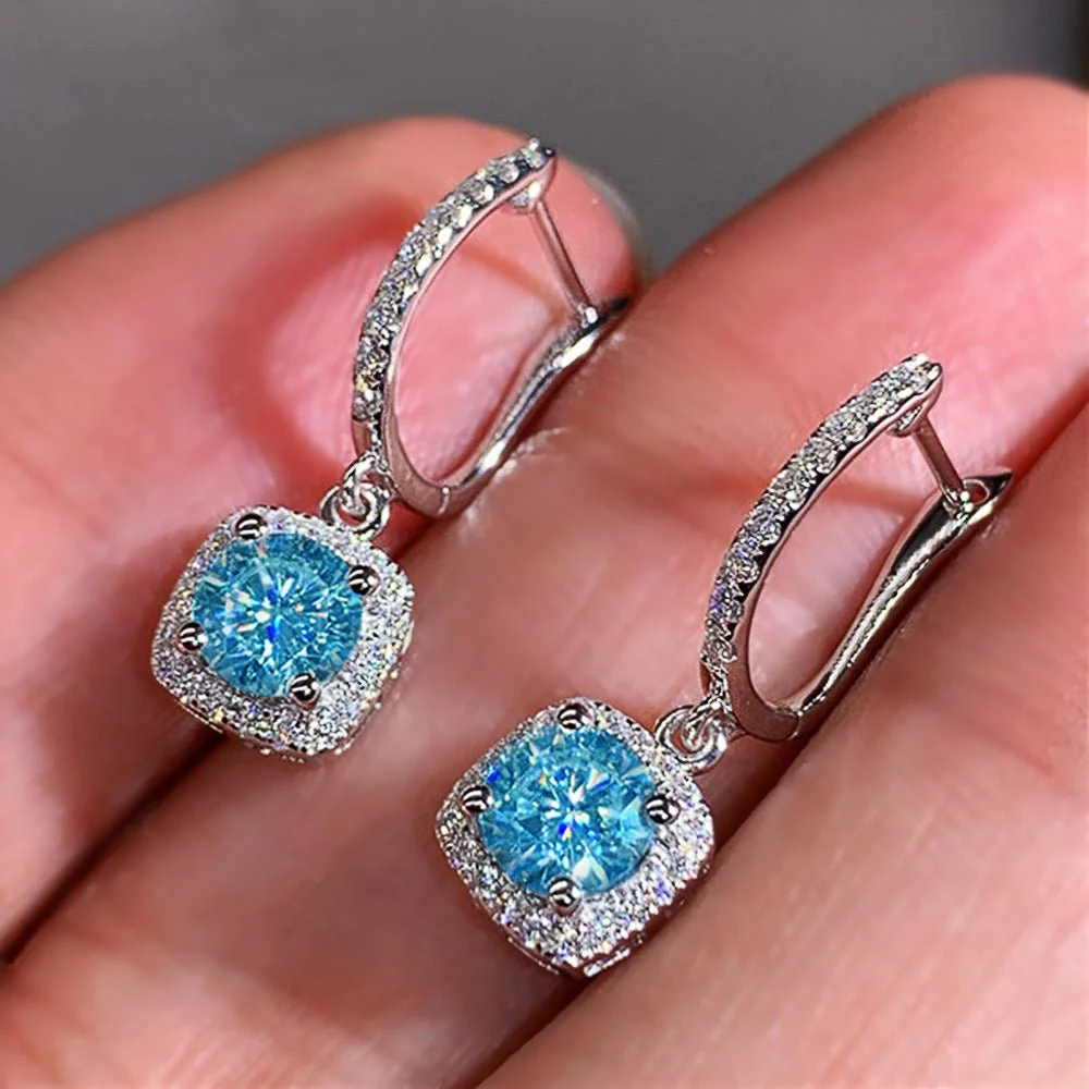 Micropaved Zirconia Versatile Earrings(MAC191) - Image 8