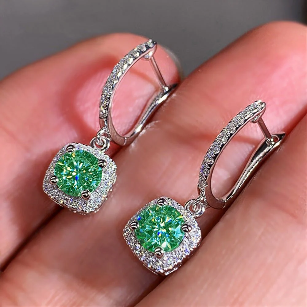Micropaved Zirconia Versatile Earrings(MAC191) - Image 9