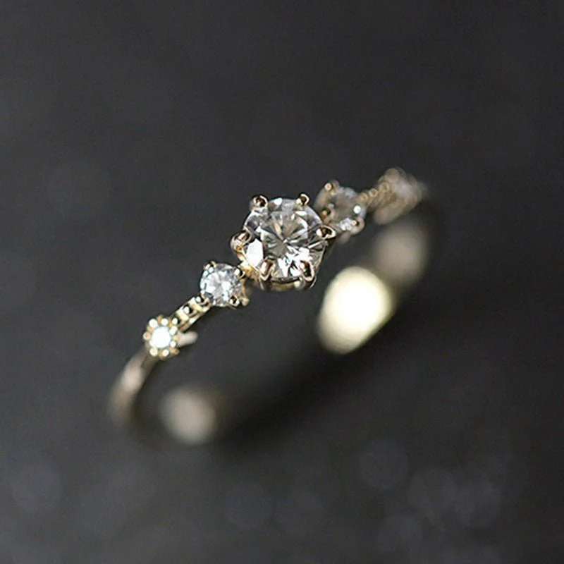 Light Luxury Palace Style Hollow Carved Lace Ring(MAC193) - Image 4