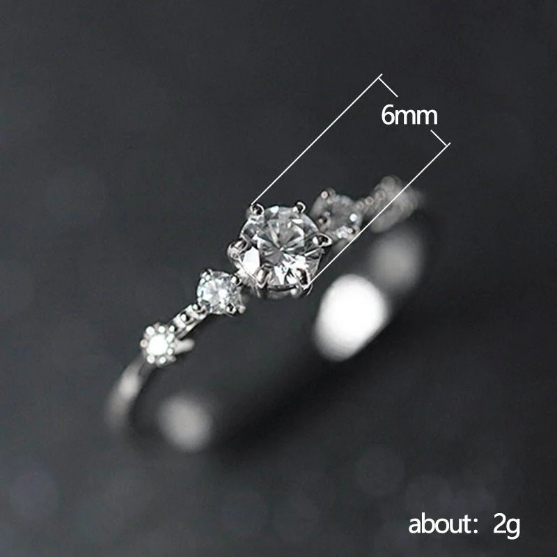 Light Luxury Palace Style Hollow Carved Lace Ring(MAC193) - Image 5