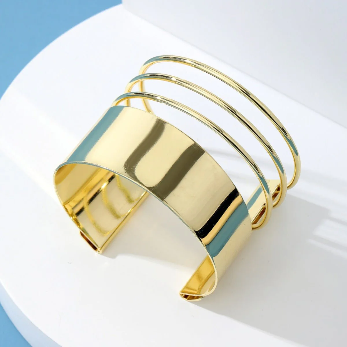 Bohemian Style Exaggerated Alloy Bracelet(MAC205) - Image 4