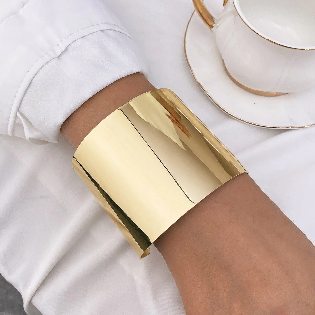 Bohemian Style Exaggerated Alloy Bracelet(MAC205) - Image 9