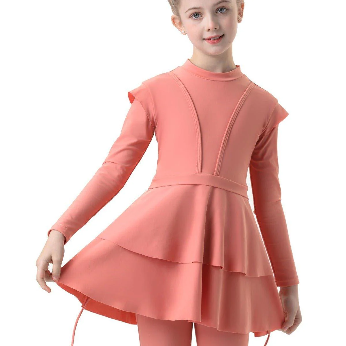 MB010 Children's Beach Conservative s's Swimsuit - Image 3