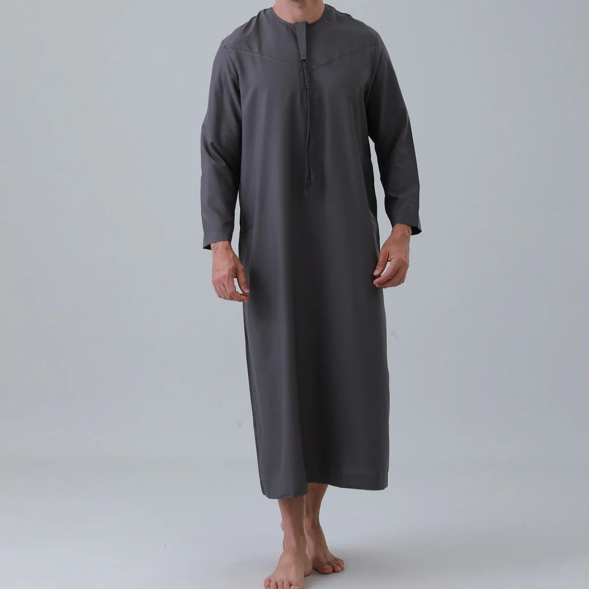 Men's Classic Solid Thobe Collection (MT035) - Image 12