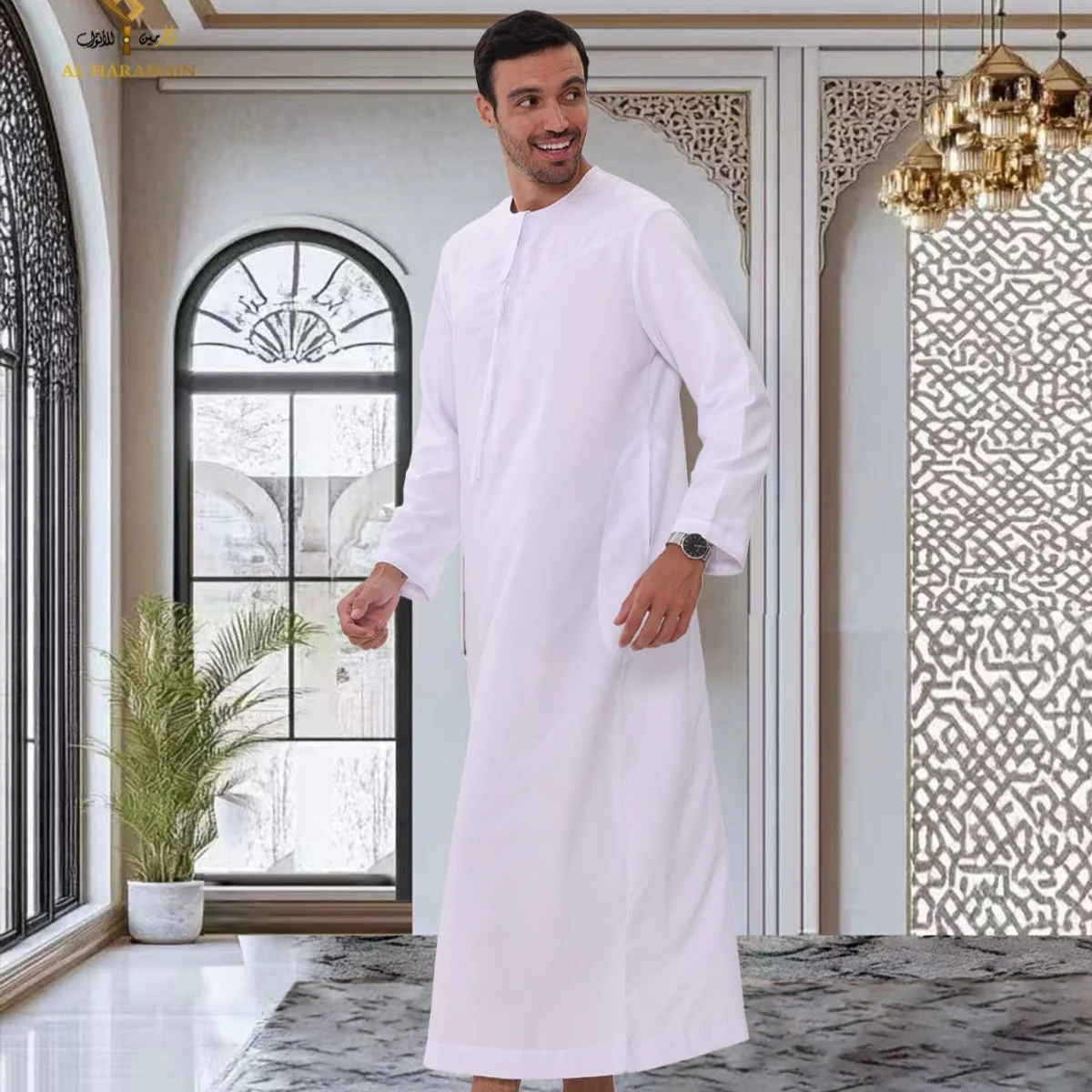 Men's Classic Solid Thobe Collection (MT035) - Image 21