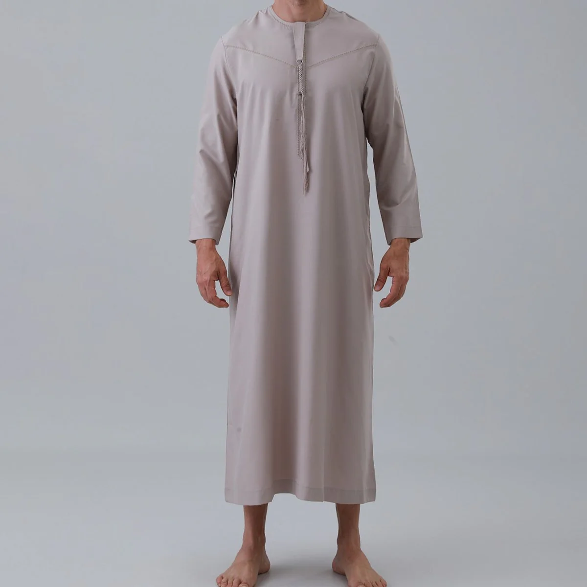 Men's Classic Solid Thobe Collection (MT035) - Image 6