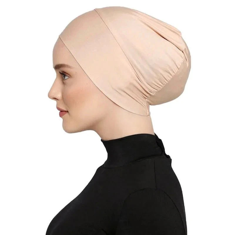 Mercerized Cotton Under Cap | Muslim Hijab Bonnet(MH199) - Image 9