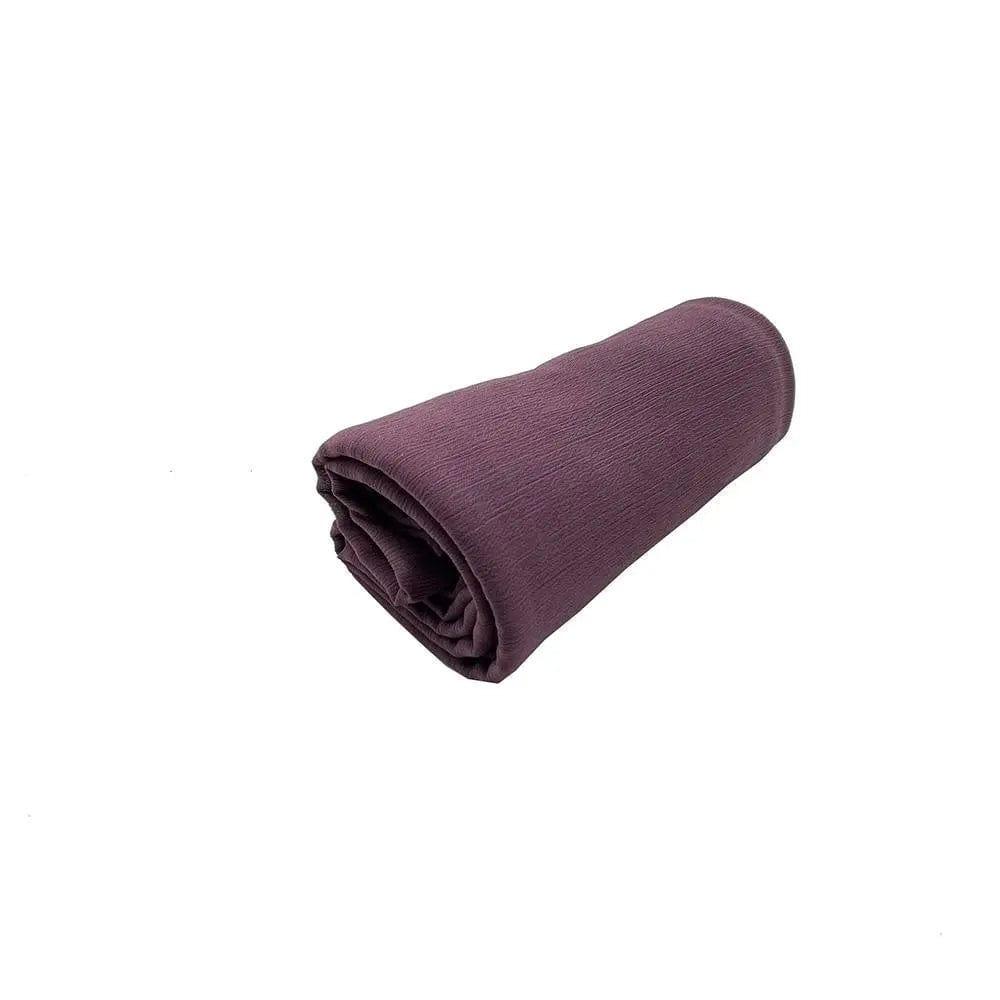 Crepe Scarf Crinkle Chiffon Hijab for Women Shawls Ripple Pleated (MH003) - Image 22