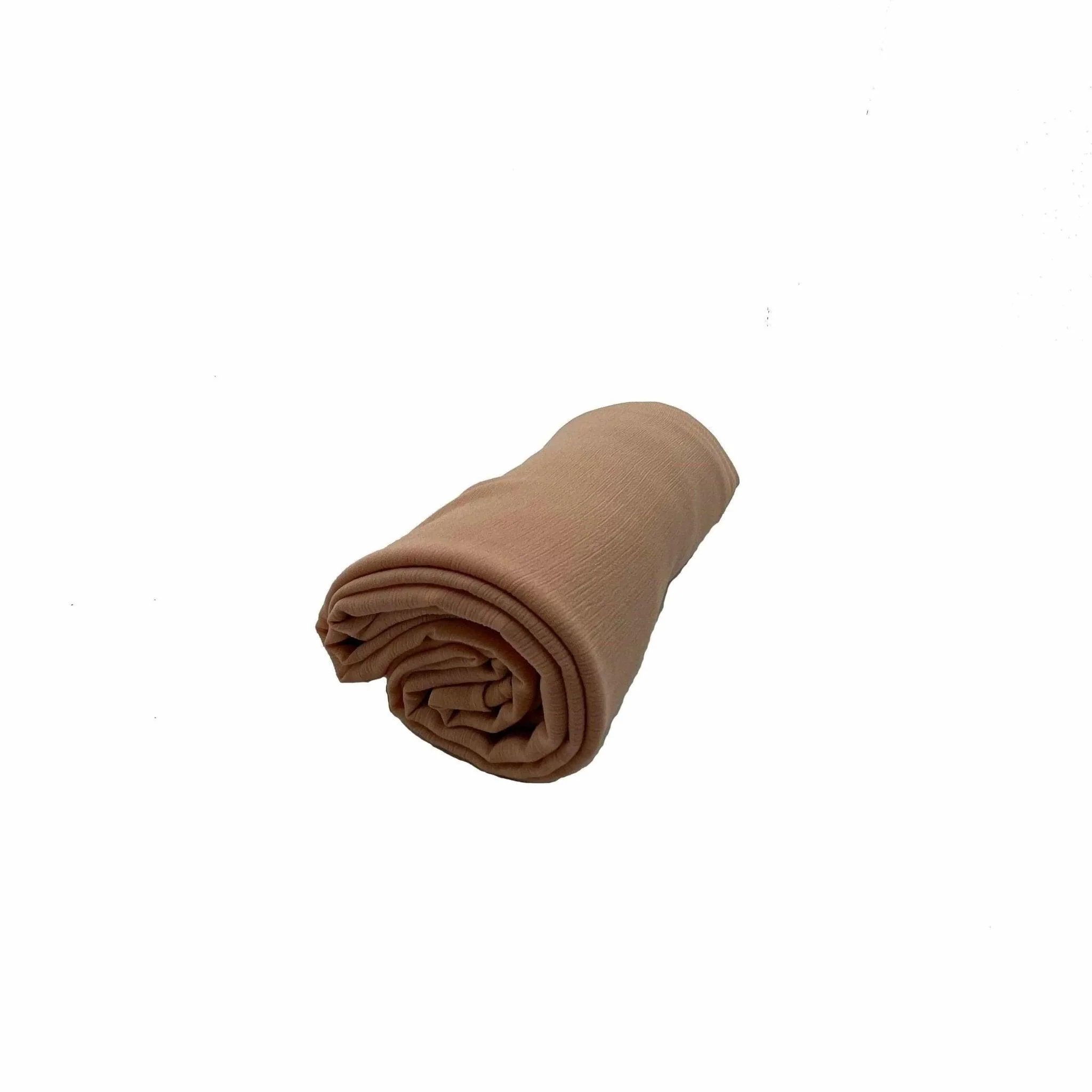 Crepe Scarf Crinkle Chiffon Hijab for Women Shawls Ripple Pleated (MH003) - Image 23