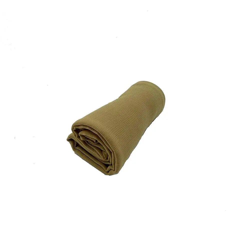 Crepe Scarf Crinkle Chiffon Hijab for Women Shawls Ripple Pleated (MH003) - Image 26