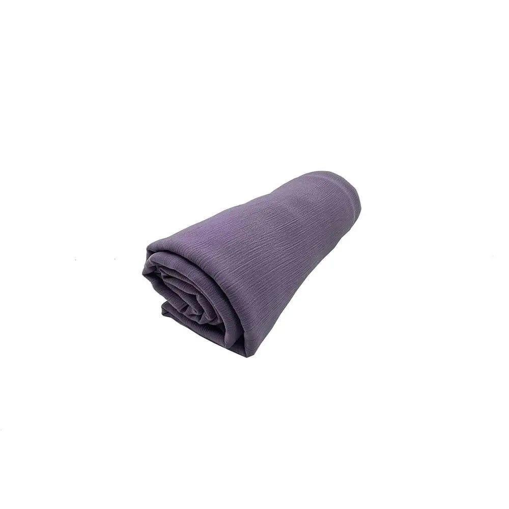 Crepe Scarf Crinkle Chiffon Hijab for Women Shawls Ripple Pleated (MH003) - Image 29