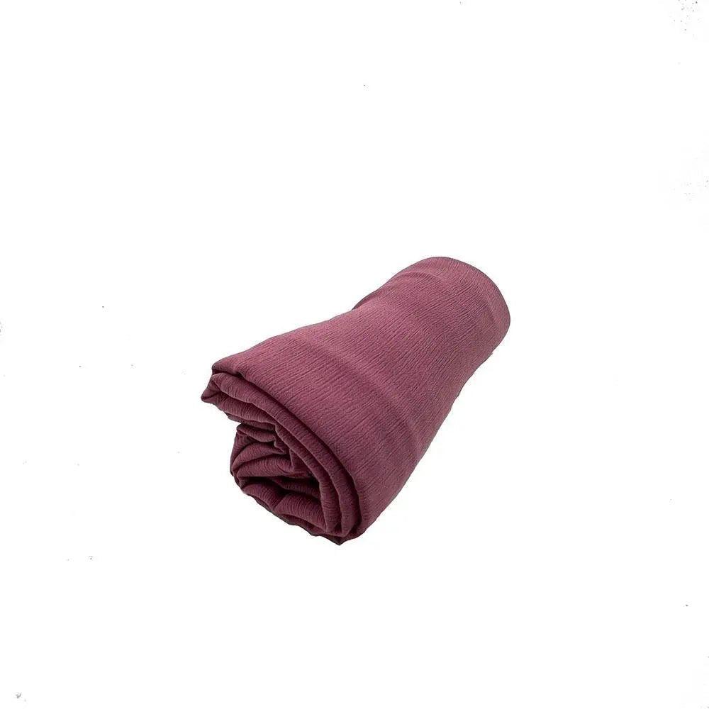 Crepe Scarf Crinkle Chiffon Hijab for Women Shawls Ripple Pleated (MH003) - Image 32