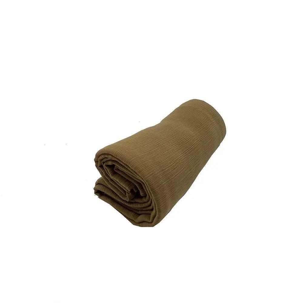 Crepe Scarf Crinkle Chiffon Hijab for Women Shawls Ripple Pleated (MH003) - Image 40