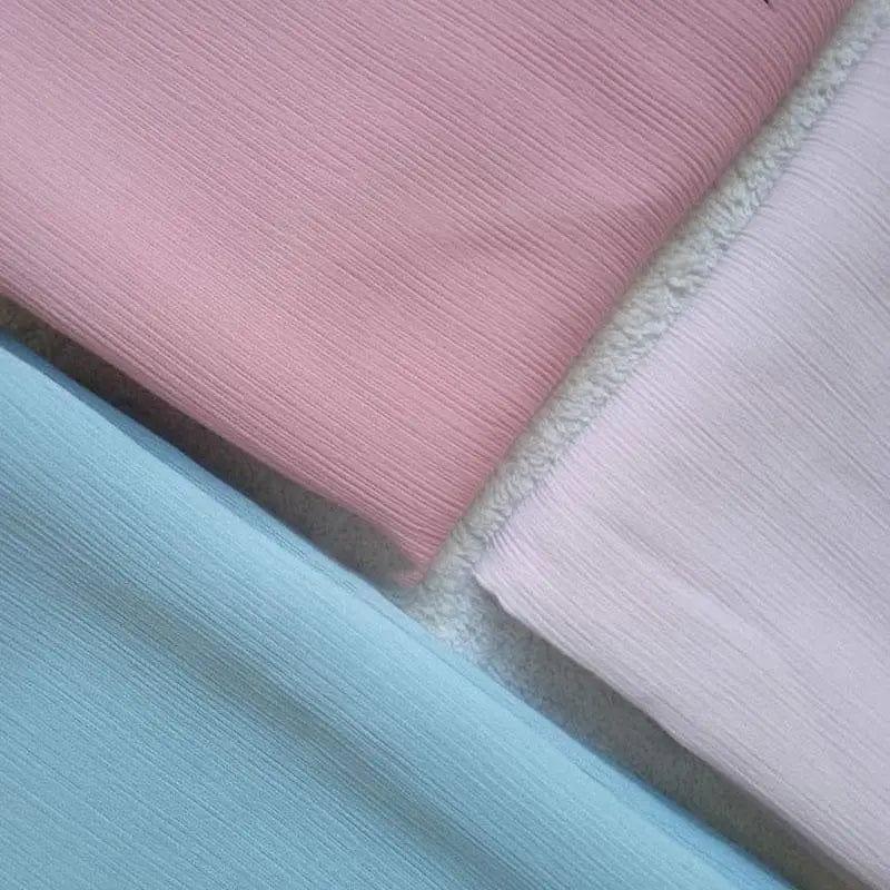 Crepe Scarf Crinkle Chiffon Hijab for Women Shawls Ripple Pleated (MH003) - Image 6