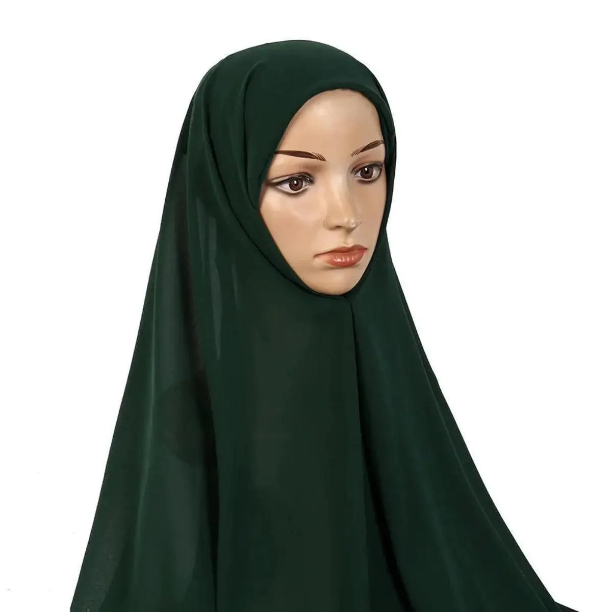 Chiffon Instant Hijab with Modal Undercap (MH004) - Image 4