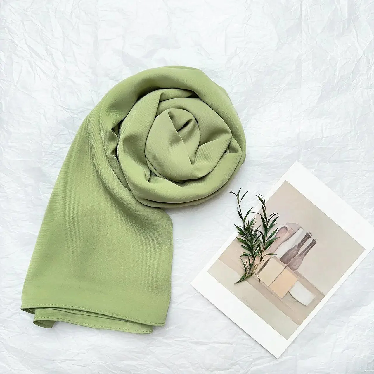 High Density Chiffon Hijab (MH005) - Image 14