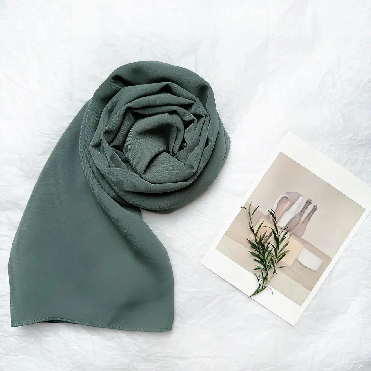 High Density Chiffon Hijab (MH005) - Image 29
