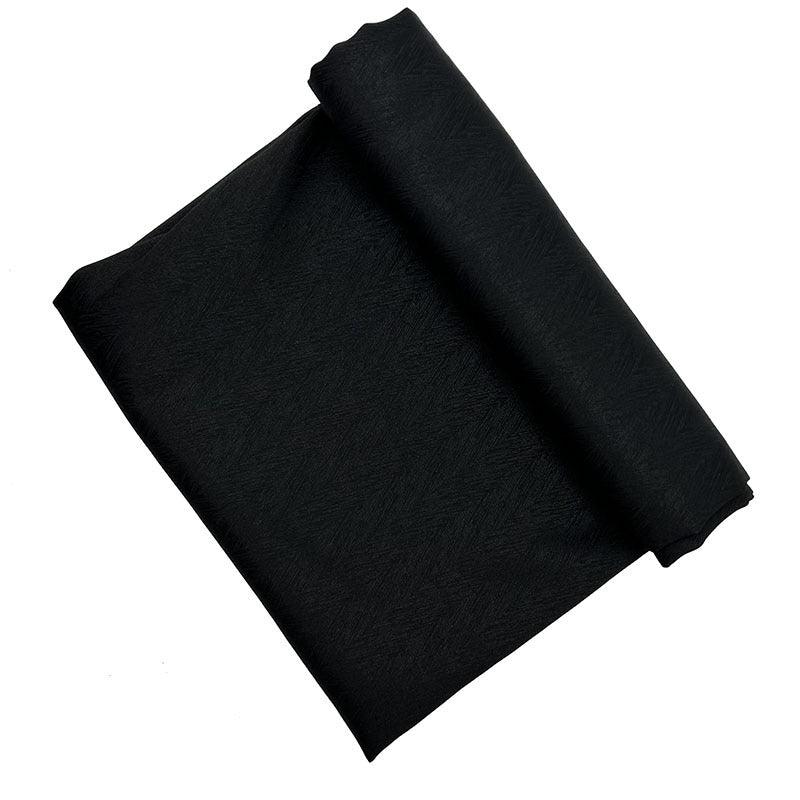 MH009 Satin Jacquard Wavy Pattern Muslim Hijab - Image 3