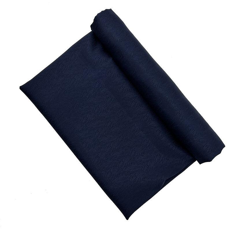 MH009 Satin Jacquard Wavy Pattern Muslim Hijab - Image 4
