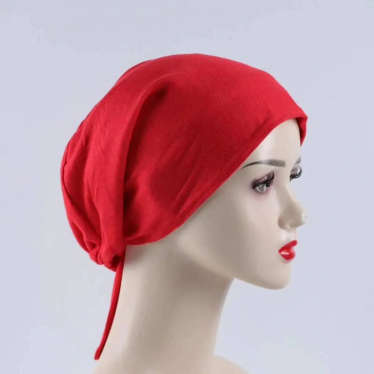 Double Layered Satin-lined Undercap (MH010) - Image 19