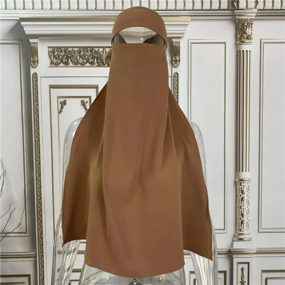 Soft Nidha Niqab 10 Shades Available (MH016) - Image 10