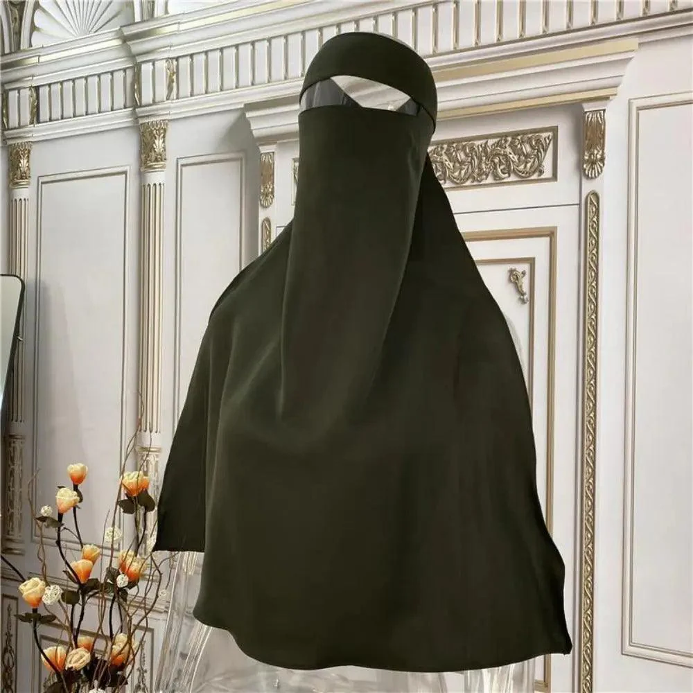 Soft Nidha Niqab 10 Shades Available (MH016) - Image 4