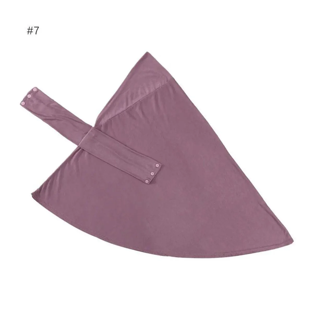 Jersey Instant Hijab Neck-covered Undercap (MH017) - Image 11