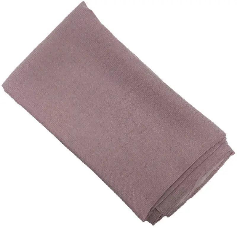 Composite Silk Chiffon Scarf  Classics Hijab (MH021) - Image 12