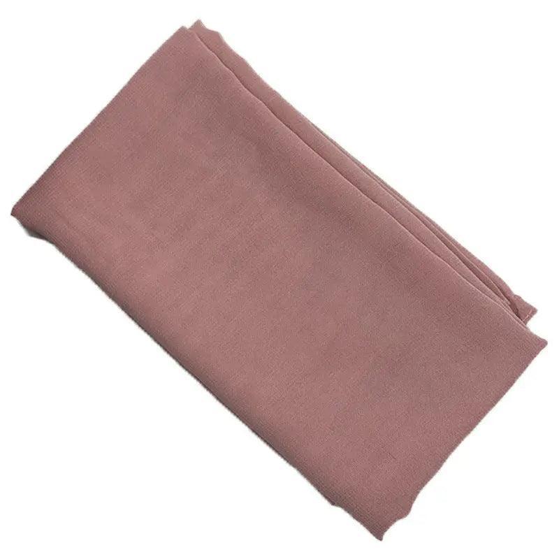 Composite Silk Chiffon Scarf  Classics Hijab (MH021) - Image 22
