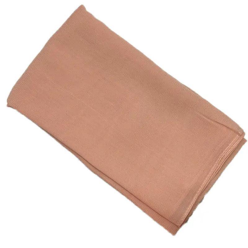 Composite Silk Chiffon Scarf  Classics Hijab (MH021) - Image 32