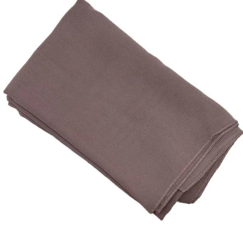 Composite Silk Chiffon Scarf  Classics Hijab (MH021) - Image 33