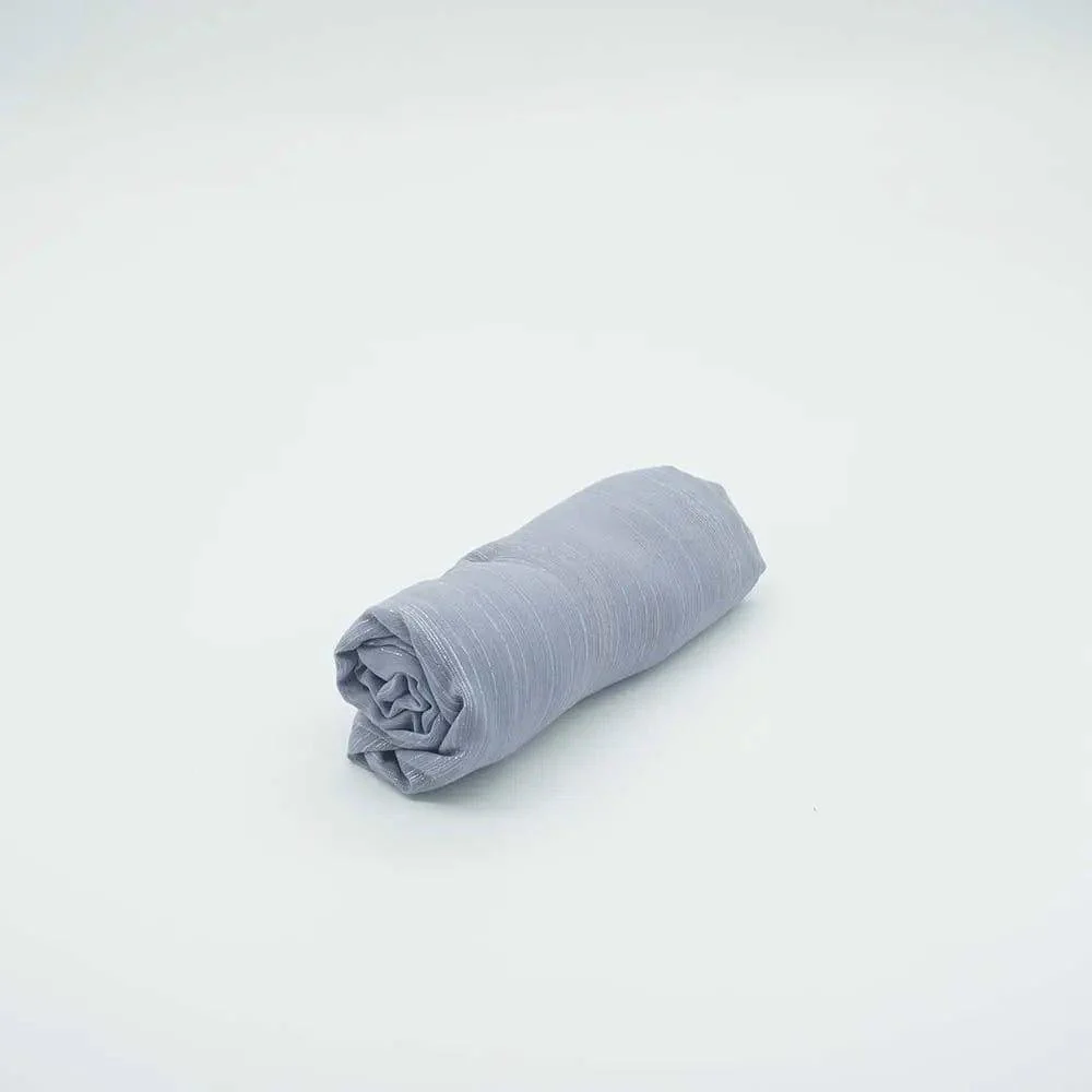 Women's hijab in Solid Color with Silver Silk Bronzing (MH022) - Image 8