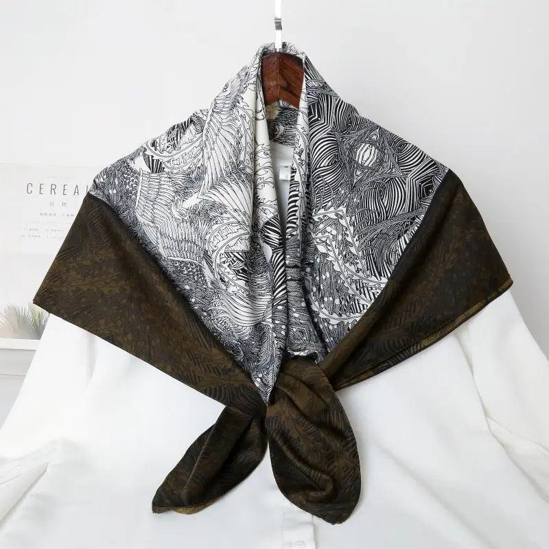 Scarf Fashion Print Hijab (MH026) - Image 10