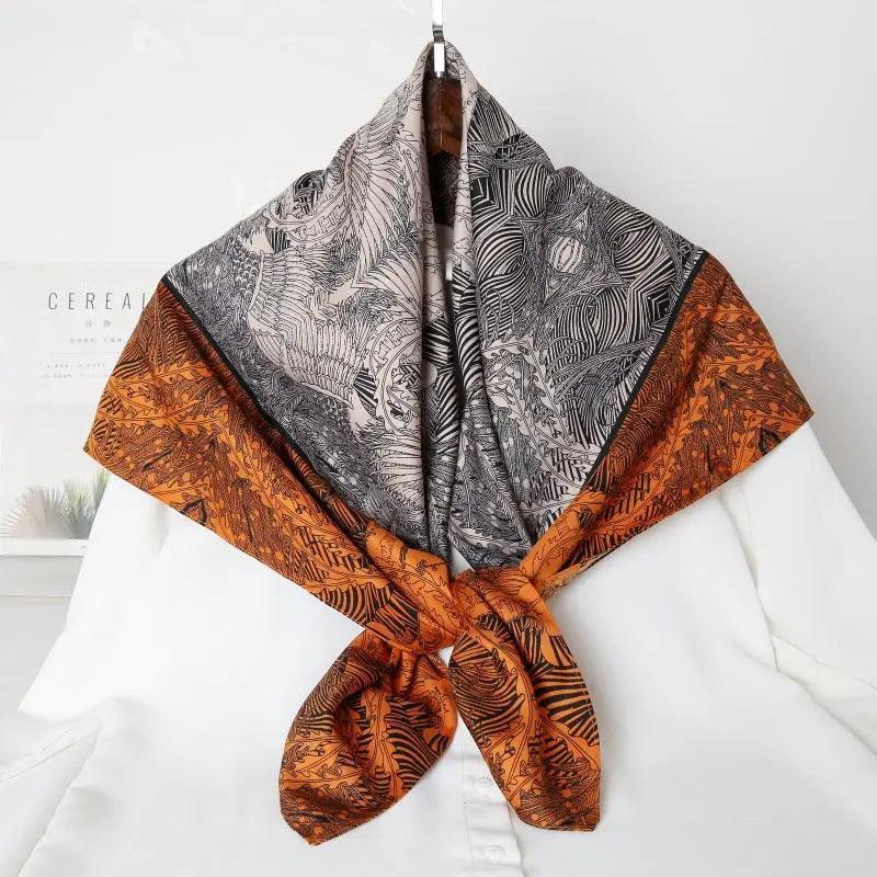 Scarf Fashion Print Hijab (MH026) - Image 12