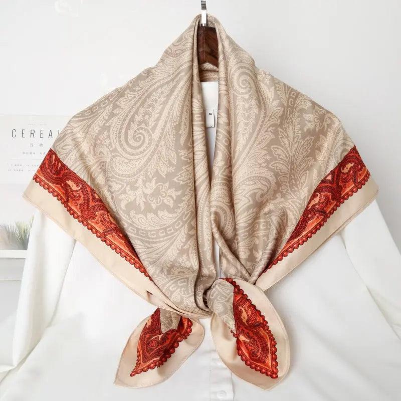 Scarf Fashion Print Hijab (MH026) - Image 16