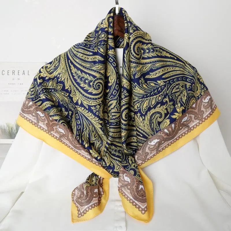 Scarf Fashion Print Hijab (MH026) - Image 17