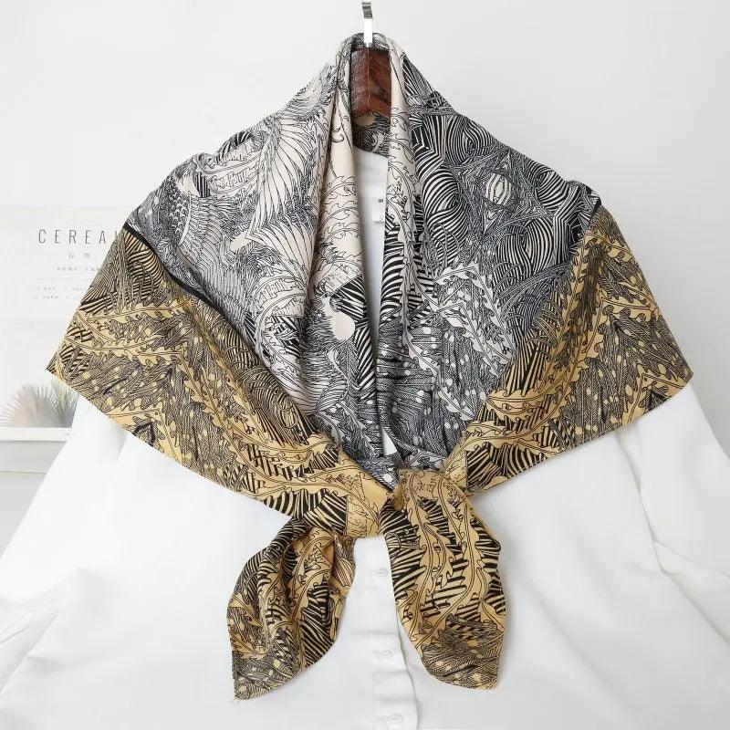 Scarf Fashion Print Hijab (MH026) - Image 9