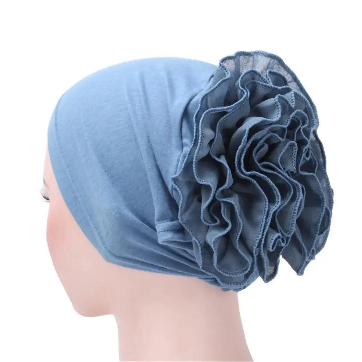 Chiffon Under Scarf Hijab Cap (MH032) - Image 3