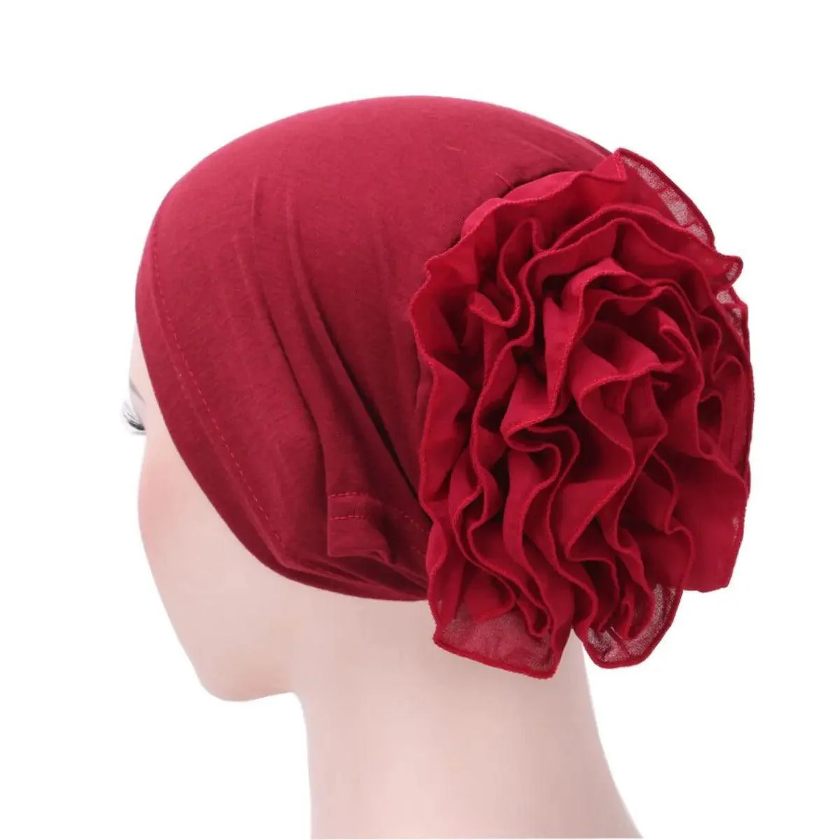 Chiffon Under Scarf Hijab Cap (MH032) - Image 4
