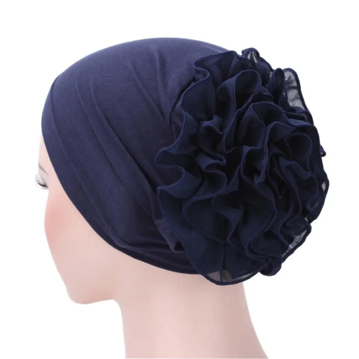 Chiffon Under Scarf Hijab Cap (MH032) - Image 6