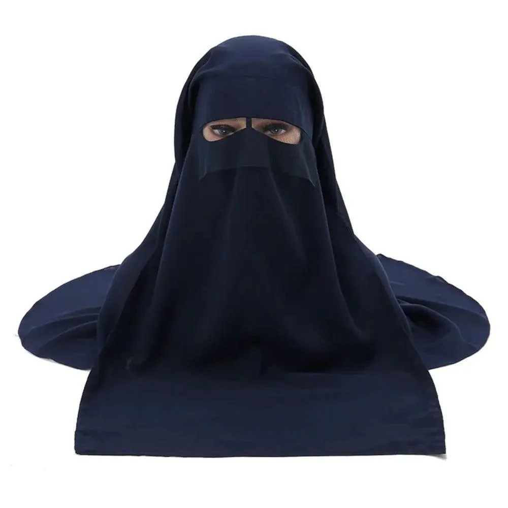 Face Veil Niqab Set (MH033) - Image 10