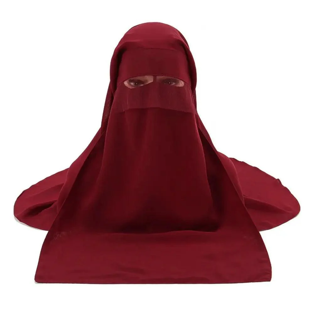 Face Veil Niqab Set (MH033) - Image 15