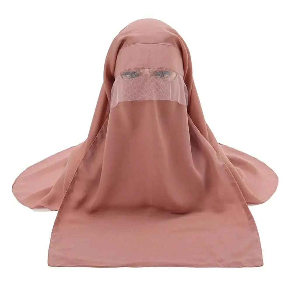 Face Veil Niqab Set (MH033) - Image 16