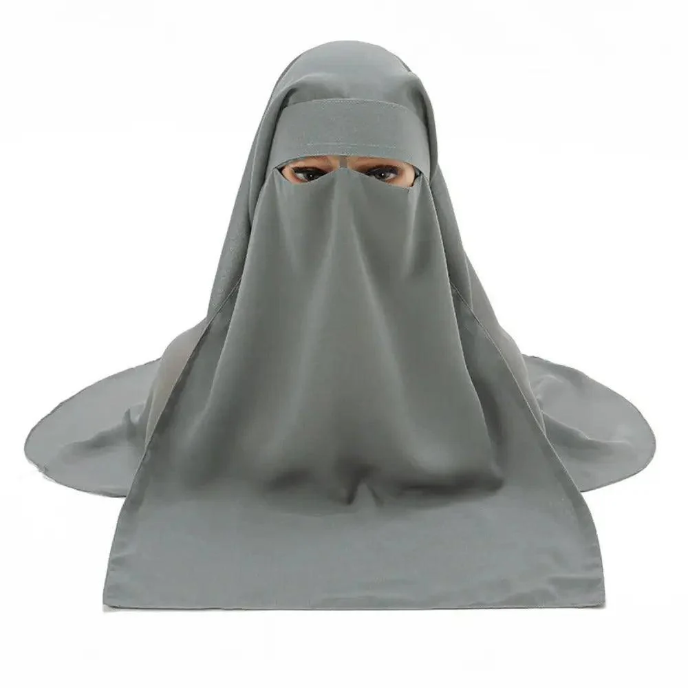 Face Veil Niqab Set (MH033) - Image 18
