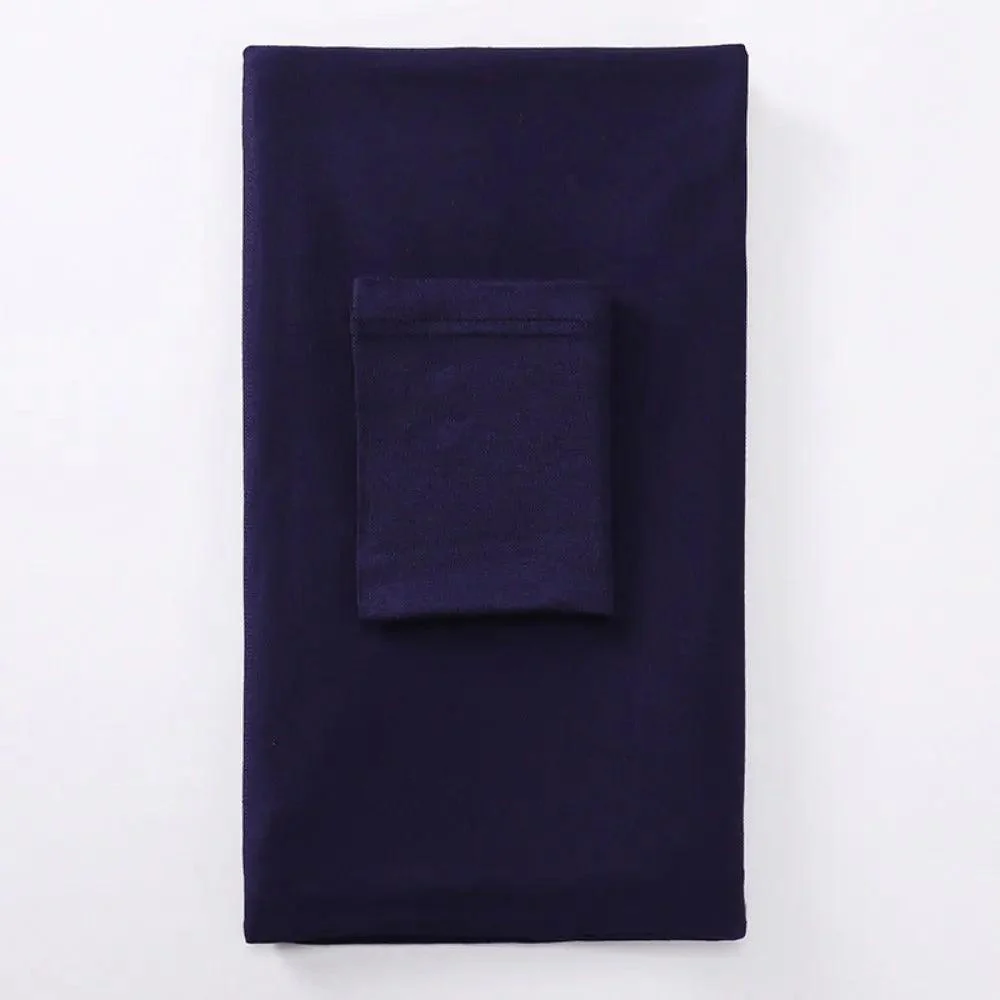 Solid Color Hijab With Basic Headscarf Cap (MH038) - Image 10