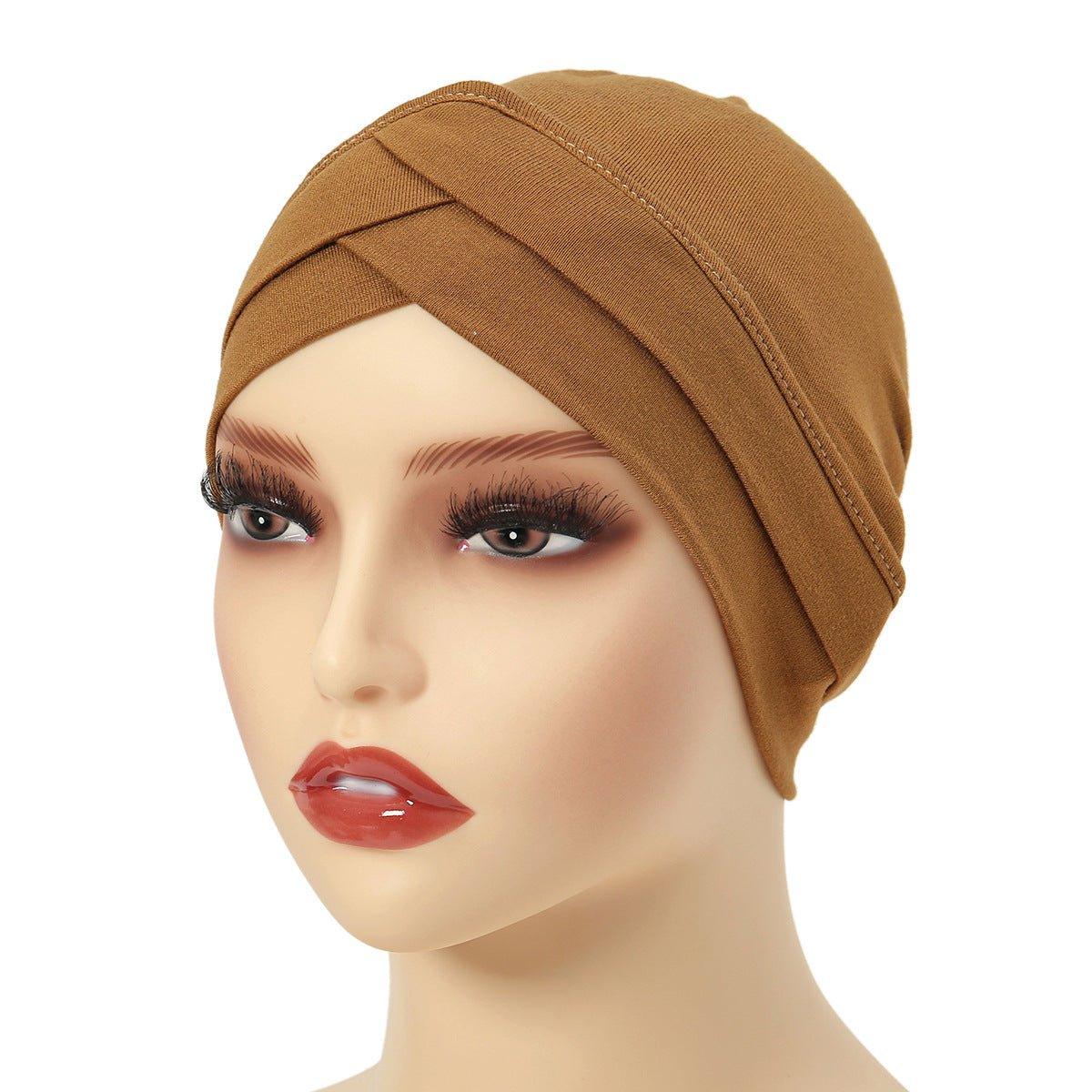 MH053  Soft Stylish Versatile Bottom Hat - Image 10